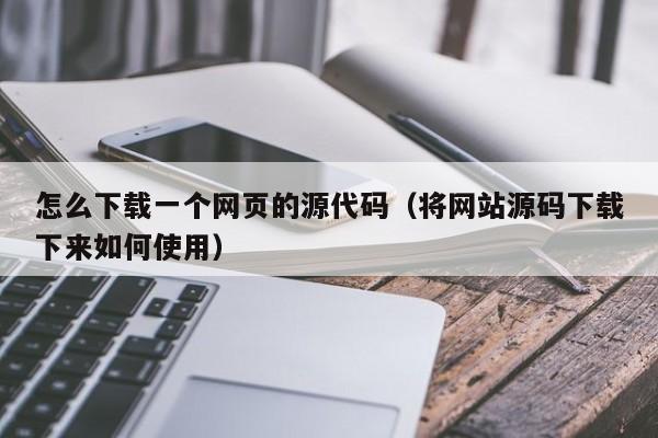 怎么下载一个网页的源代码（将网站源码下载下来如何使用）